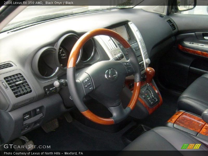 Black Onyx / Black 2008 Lexus RX 350 AWD