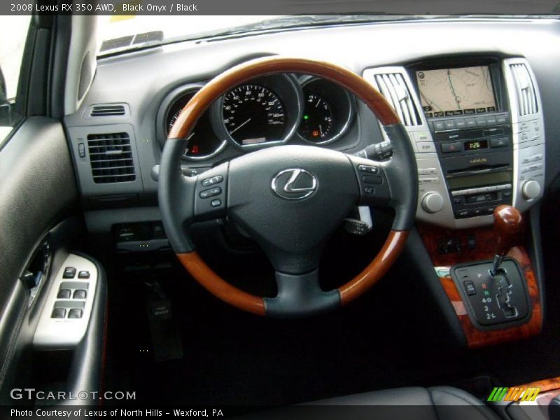 Black Onyx / Black 2008 Lexus RX 350 AWD