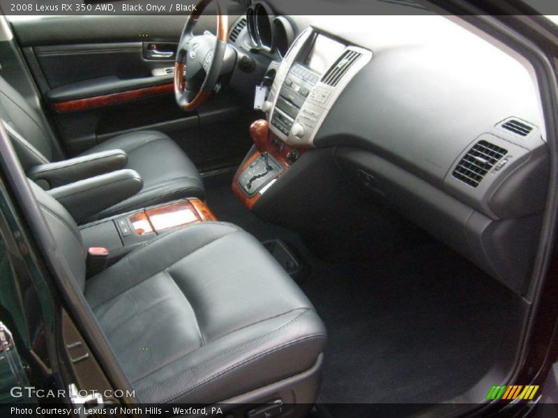 Black Onyx / Black 2008 Lexus RX 350 AWD