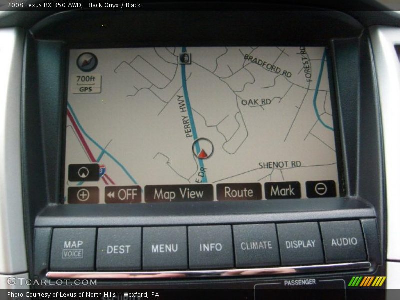 Black Onyx / Black 2008 Lexus RX 350 AWD