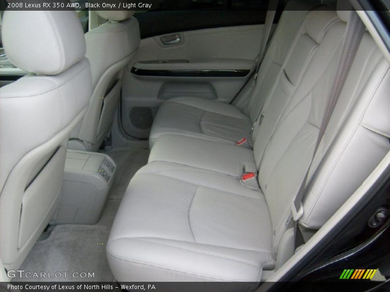 Black Onyx / Light Gray 2008 Lexus RX 350 AWD