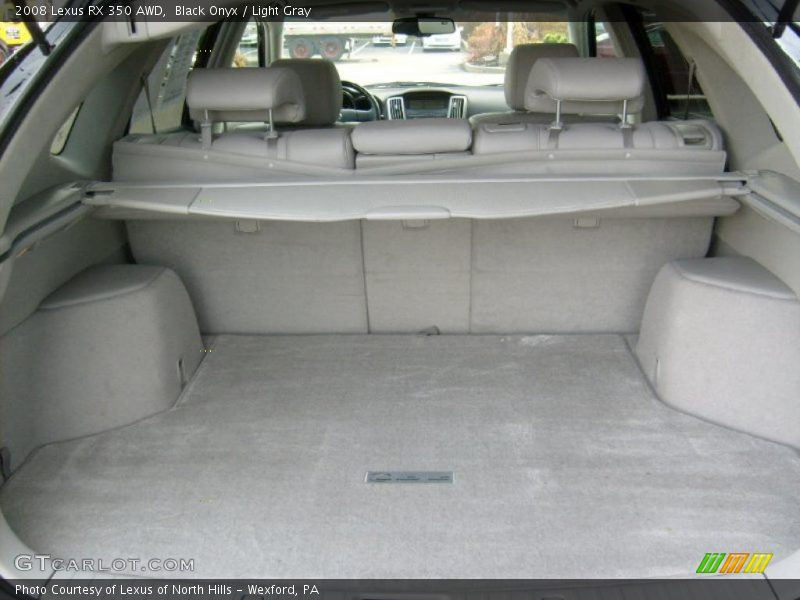 Black Onyx / Light Gray 2008 Lexus RX 350 AWD