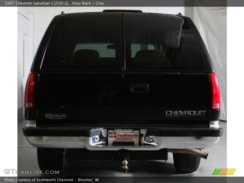 Onyx Black / Gray 1997 Chevrolet Suburban C1500 LS