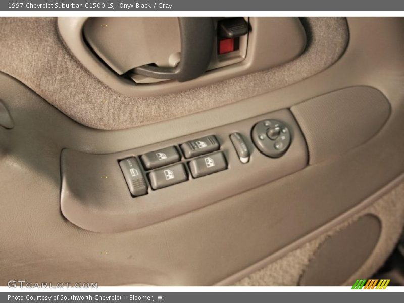 Onyx Black / Gray 1997 Chevrolet Suburban C1500 LS
