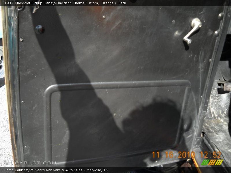 Door Panel of 1937 Pickup Harley-Davidson Theme Custom