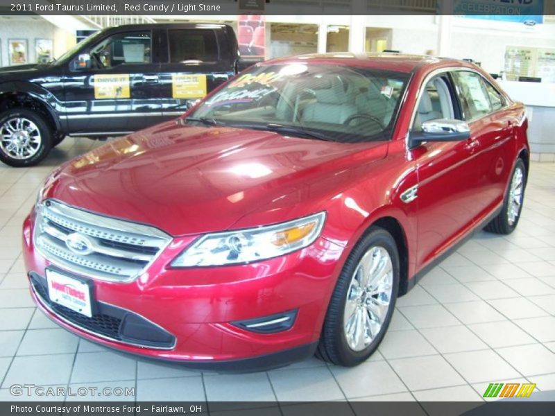 Red Candy / Light Stone 2011 Ford Taurus Limited