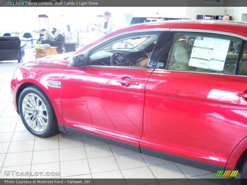 Red Candy / Light Stone 2011 Ford Taurus Limited