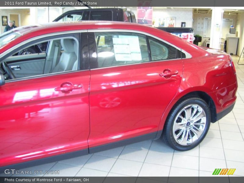 Red Candy / Light Stone 2011 Ford Taurus Limited