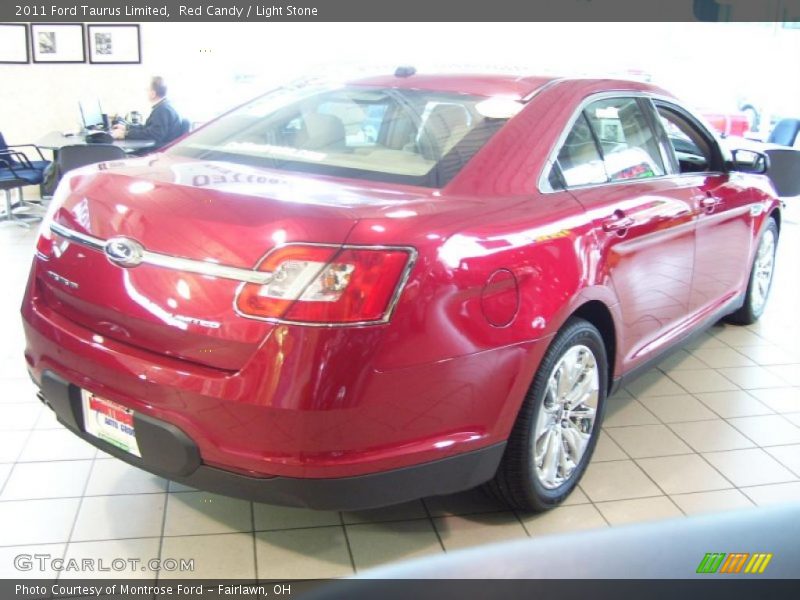 Red Candy / Light Stone 2011 Ford Taurus Limited