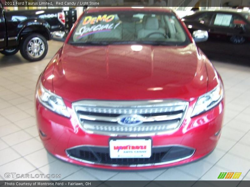 Red Candy / Light Stone 2011 Ford Taurus Limited