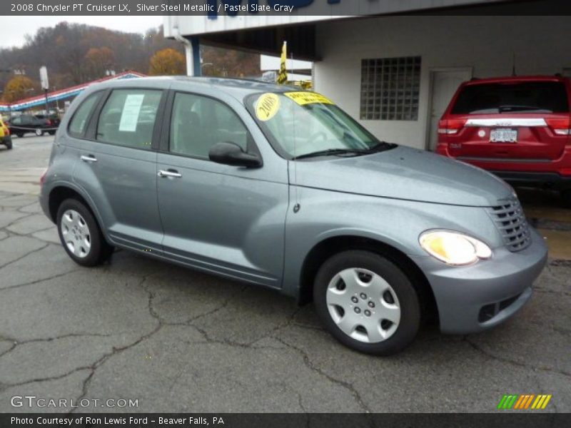 Silver Steel Metallic / Pastel Slate Gray 2008 Chrysler PT Cruiser LX