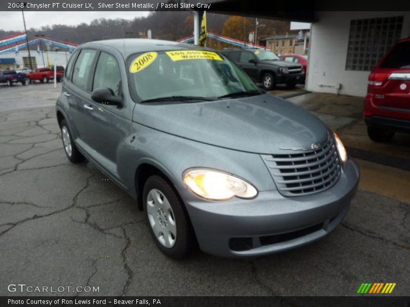 Silver Steel Metallic / Pastel Slate Gray 2008 Chrysler PT Cruiser LX