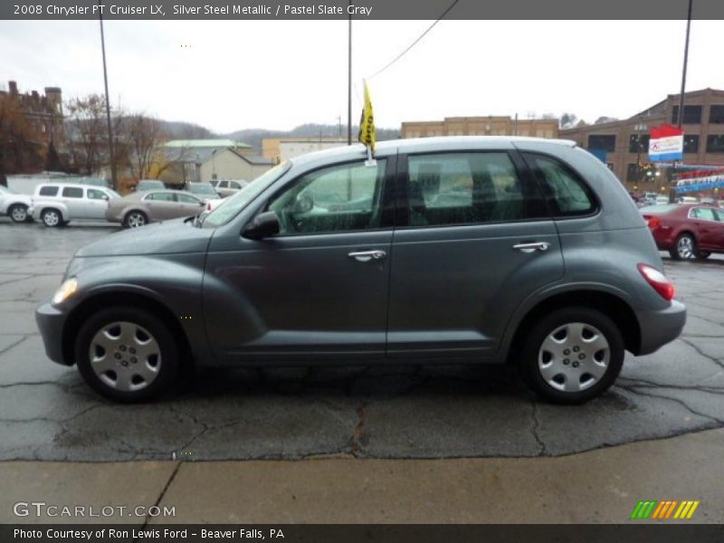 Silver Steel Metallic / Pastel Slate Gray 2008 Chrysler PT Cruiser LX
