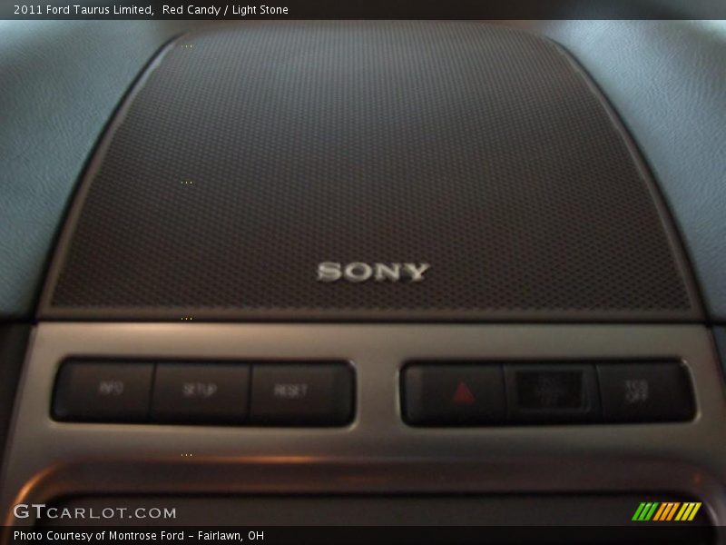 Red Candy / Light Stone 2011 Ford Taurus Limited