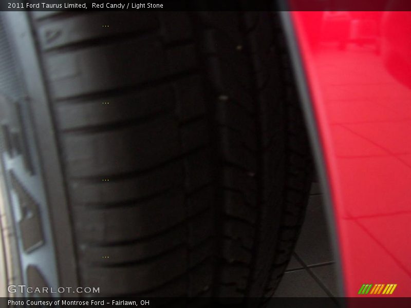 Red Candy / Light Stone 2011 Ford Taurus Limited