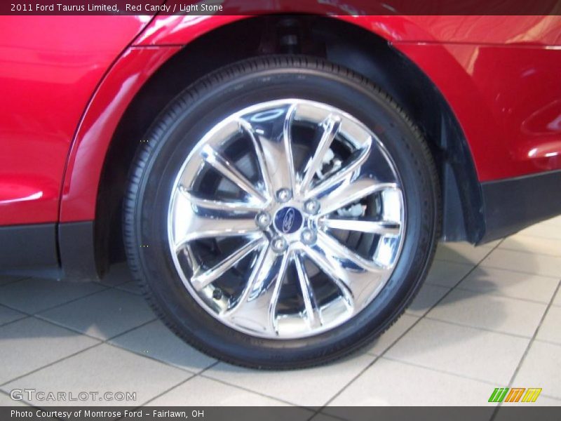 Red Candy / Light Stone 2011 Ford Taurus Limited