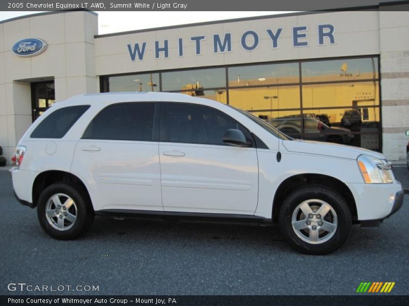 Summit White / Light Gray 2005 Chevrolet Equinox LT AWD