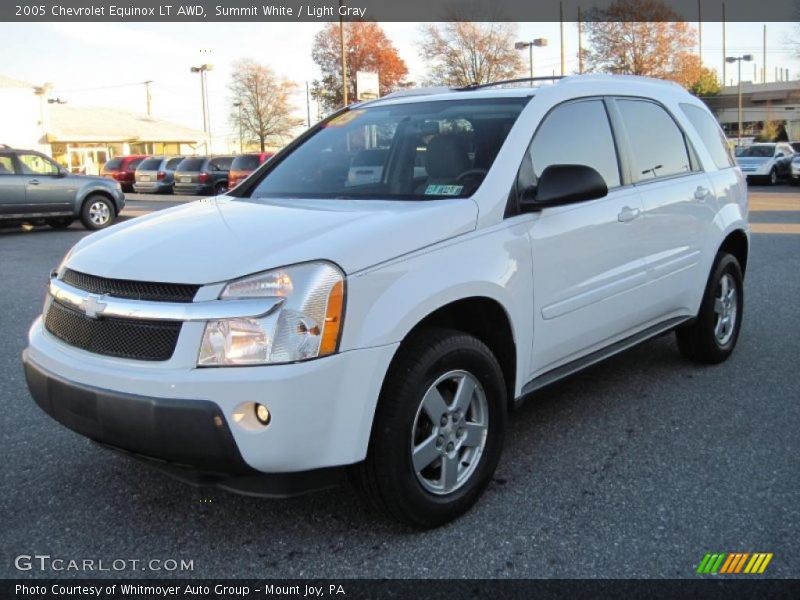 Summit White / Light Gray 2005 Chevrolet Equinox LT AWD
