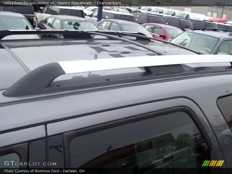 Sterling Grey Metallic / Charcoal Black 2011 Ford Escape Limited V6