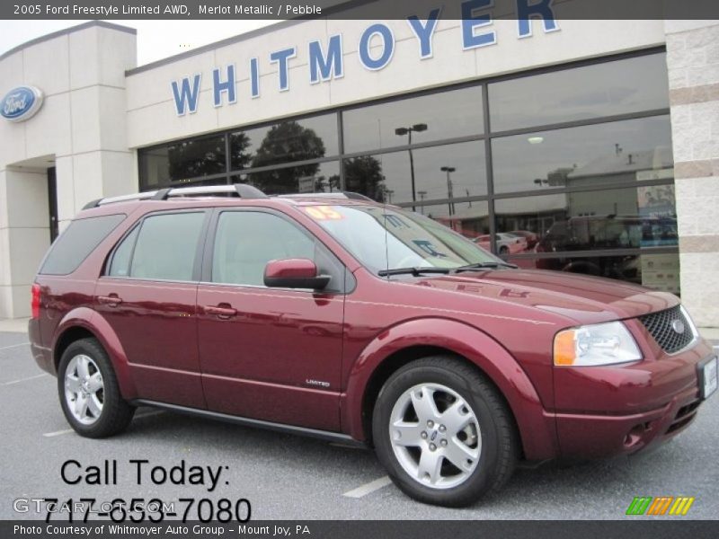 Merlot Metallic / Pebble 2005 Ford Freestyle Limited AWD