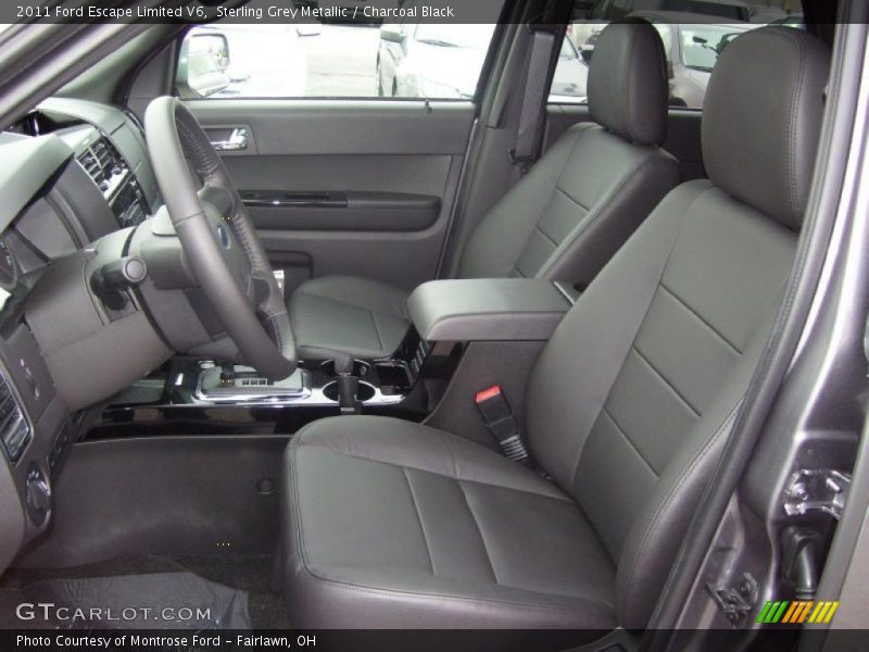  2011 Escape Limited V6 Charcoal Black Interior