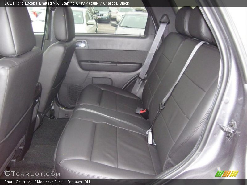  2011 Escape Limited V6 Charcoal Black Interior