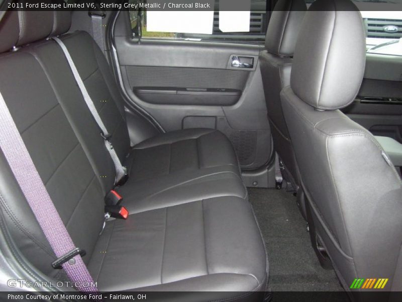  2011 Escape Limited V6 Charcoal Black Interior
