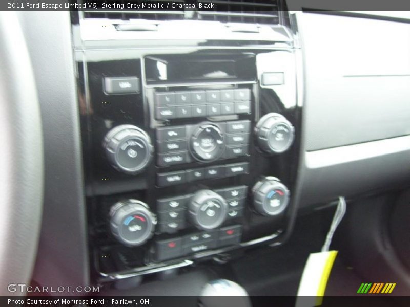 Sterling Grey Metallic / Charcoal Black 2011 Ford Escape Limited V6