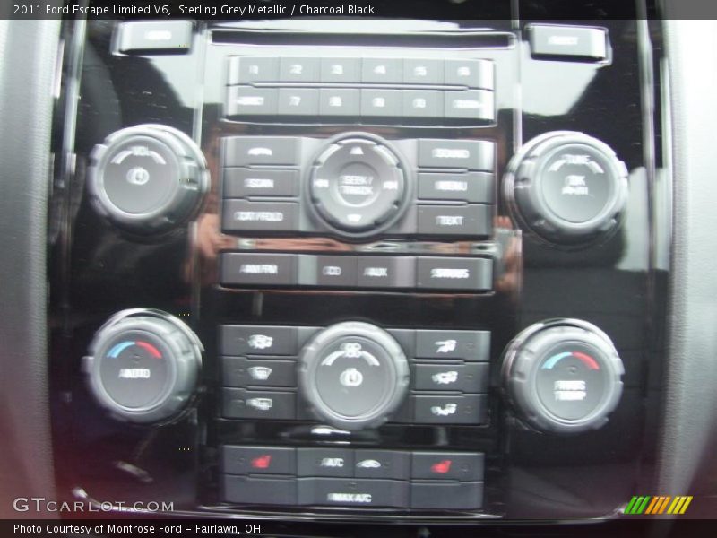 Sterling Grey Metallic / Charcoal Black 2011 Ford Escape Limited V6
