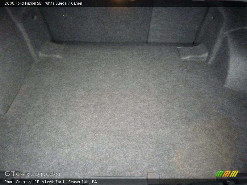 White Suede / Camel 2008 Ford Fusion SE