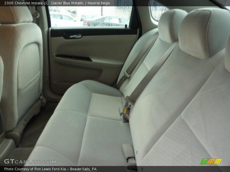 Glacier Blue Metallic / Neutral Beige 2006 Chevrolet Impala LS