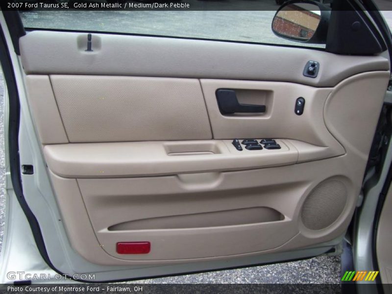 Gold Ash Metallic / Medium/Dark Pebble 2007 Ford Taurus SE