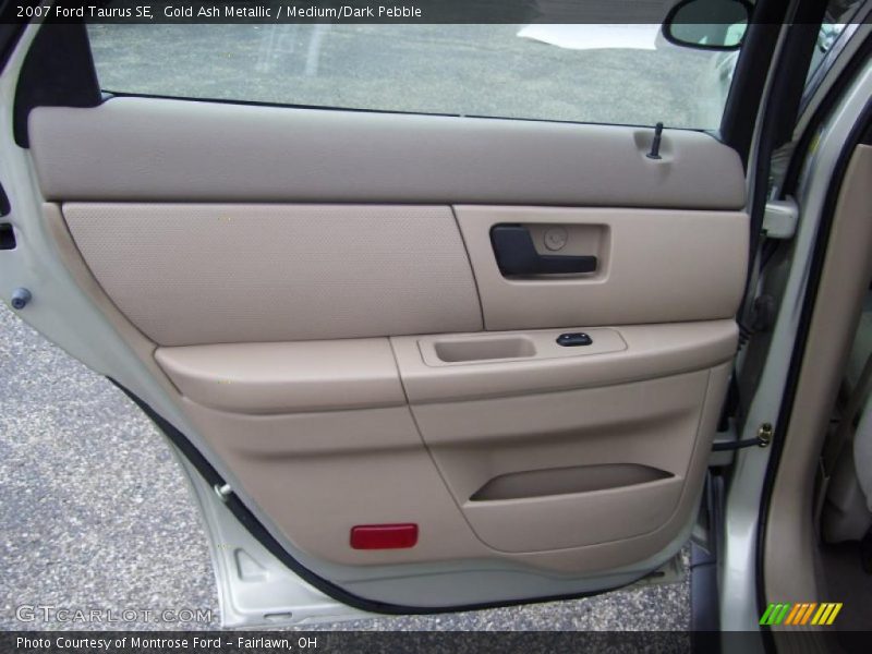 Gold Ash Metallic / Medium/Dark Pebble 2007 Ford Taurus SE