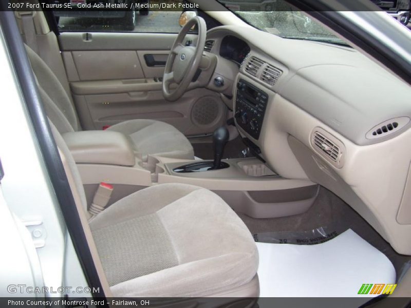 Gold Ash Metallic / Medium/Dark Pebble 2007 Ford Taurus SE