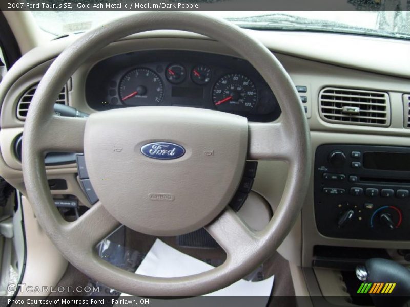 Gold Ash Metallic / Medium/Dark Pebble 2007 Ford Taurus SE