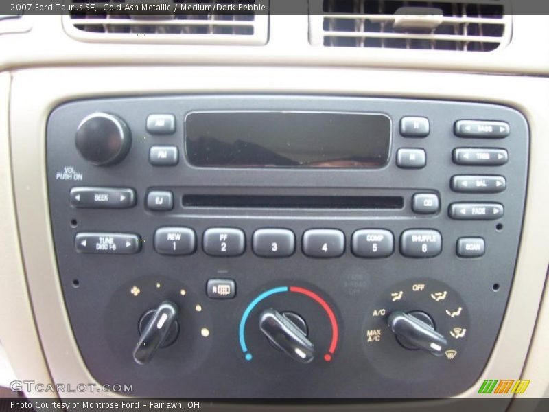 Gold Ash Metallic / Medium/Dark Pebble 2007 Ford Taurus SE