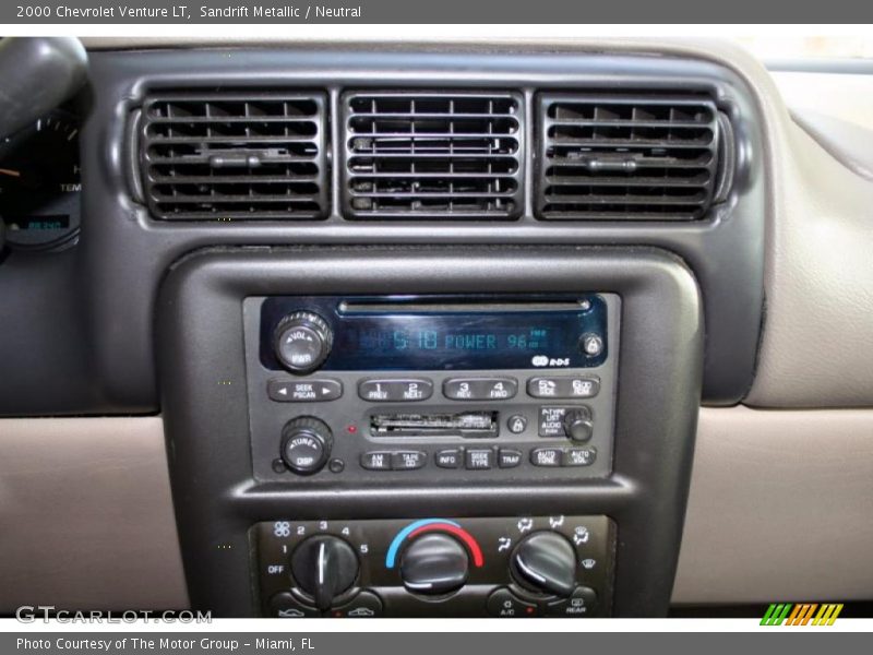 Controls of 2000 Venture LT