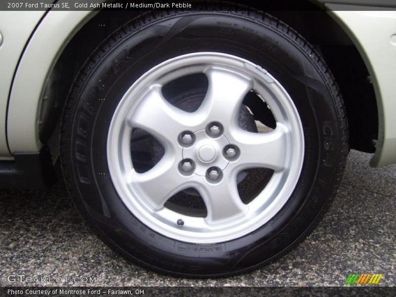 Gold Ash Metallic / Medium/Dark Pebble 2007 Ford Taurus SE