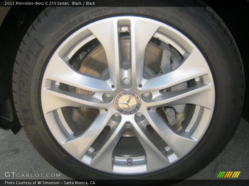 Black / Black 2011 Mercedes-Benz E 350 Sedan
