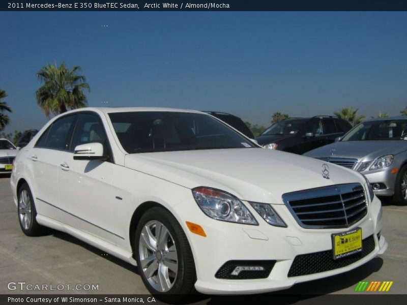 Front 3/4 View of 2011 E 350 BlueTEC Sedan