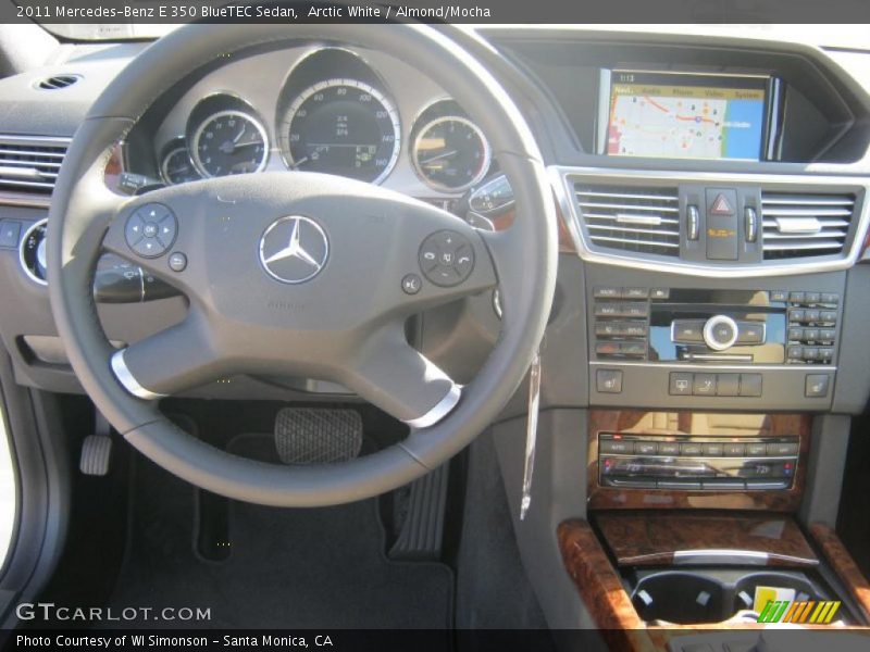 Dashboard of 2011 E 350 BlueTEC Sedan