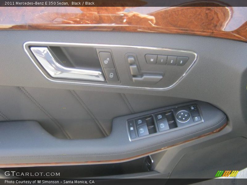 Black / Black 2011 Mercedes-Benz E 350 Sedan
