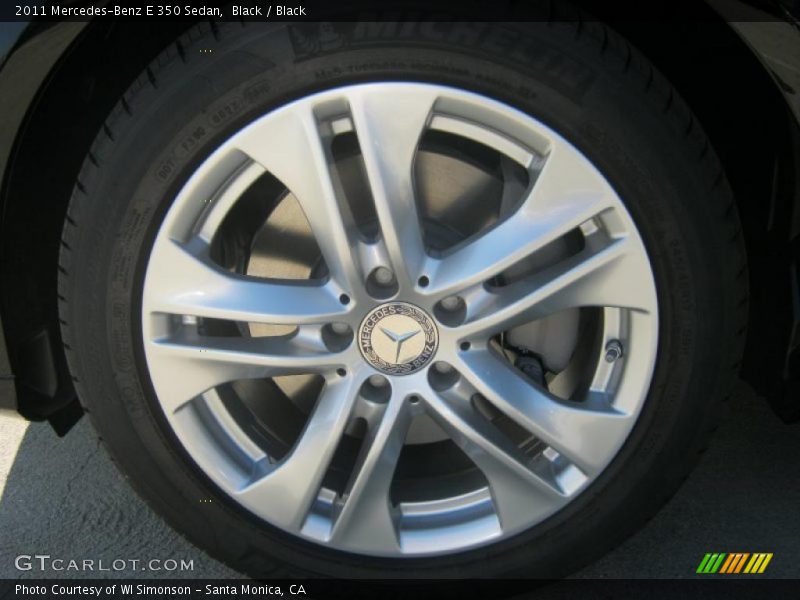 Black / Black 2011 Mercedes-Benz E 350 Sedan