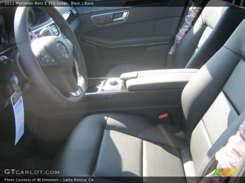 Black / Black 2011 Mercedes-Benz E 350 Sedan
