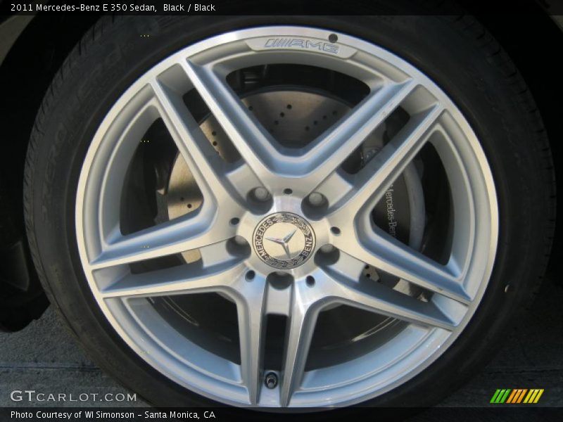 Black / Black 2011 Mercedes-Benz E 350 Sedan