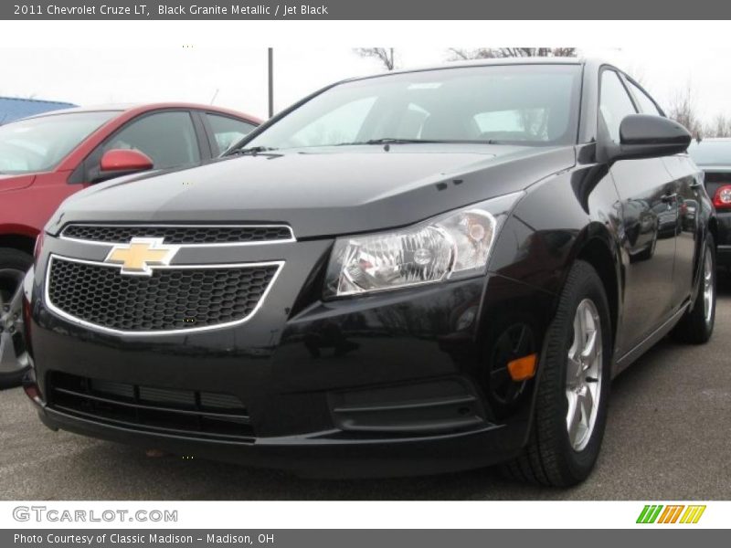 Black Granite Metallic / Jet Black 2011 Chevrolet Cruze LT