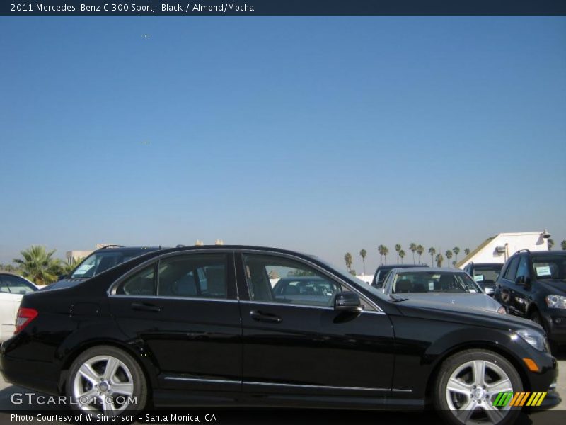 Black / Almond/Mocha 2011 Mercedes-Benz C 300 Sport
