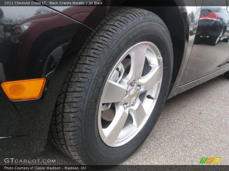 Black Granite Metallic / Jet Black 2011 Chevrolet Cruze LT