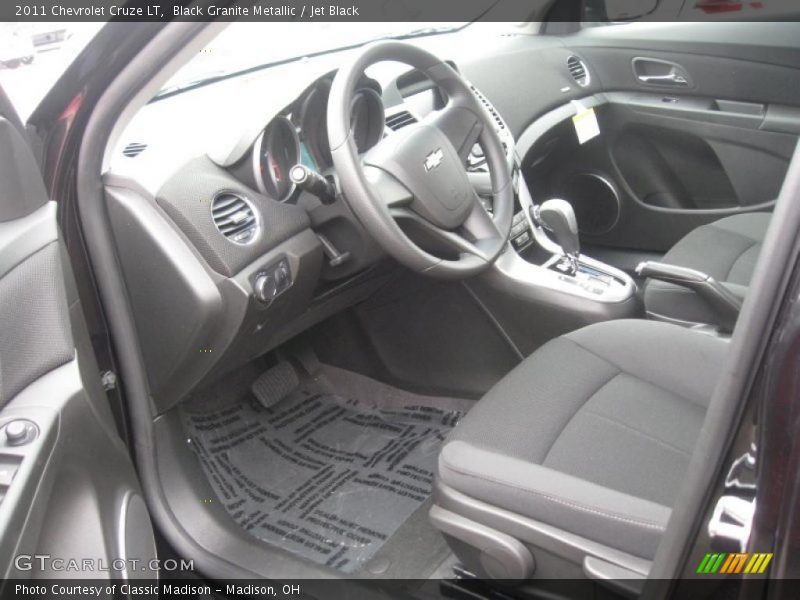 Black Granite Metallic / Jet Black 2011 Chevrolet Cruze LT