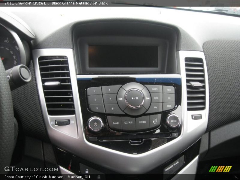 Black Granite Metallic / Jet Black 2011 Chevrolet Cruze LT